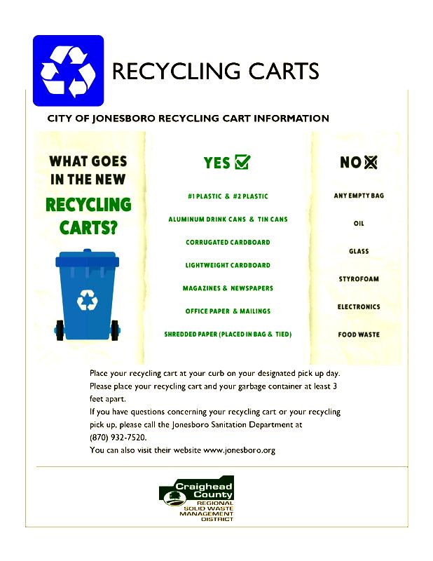 Cart Information - Recycling
